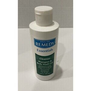 Medline REMEDY Essentials 4 oz Cleanser Shampoo & Body Wash Gel B7